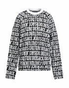 Versace Jeans Couture Mens Sweatshirt in Black