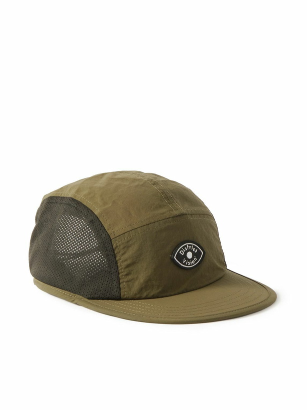 Photo: DISTRICT VISION - Logo-Appliquéd Panelled Shell and Mesh Cap