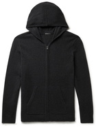 James Perse - Cashmere Zip-Up Hoodie - Black