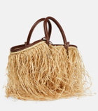 Jacquemus Le Panier Soli Raphia tote bag