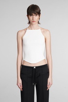 Courrèges White Viscose Blend Top