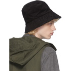 Engineered Garments Black Corduroy Bucket Hat