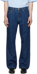 Jil Sander Blue Regular Denim Jeans