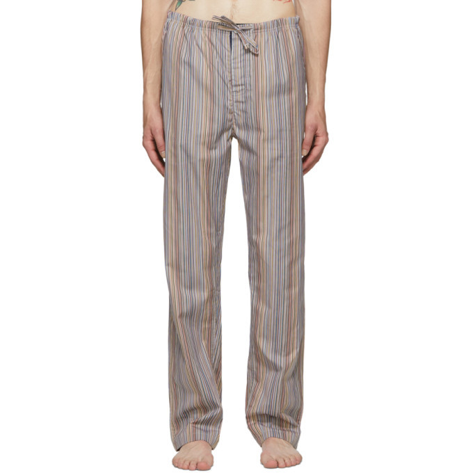 Photo: Paul Smith Multicolor Stripe Pyjama Pants