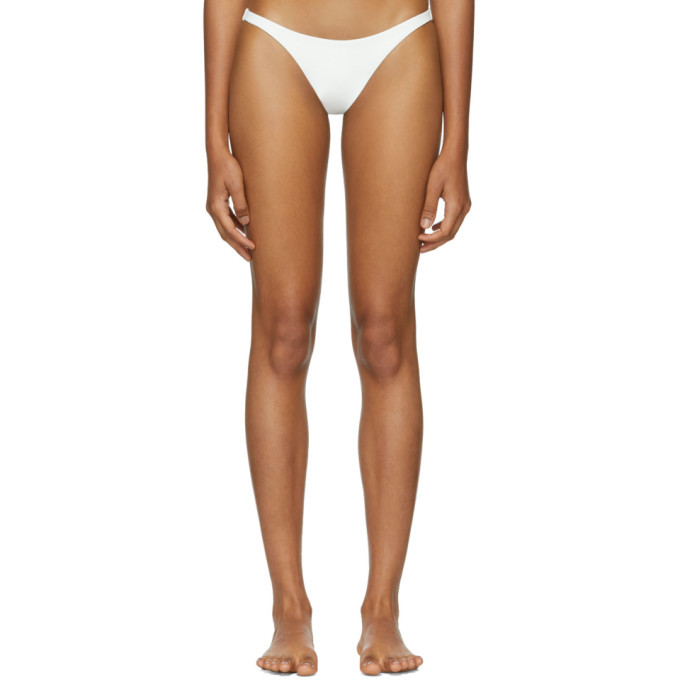 Photo: Her Line White Tri Bikini Briefs