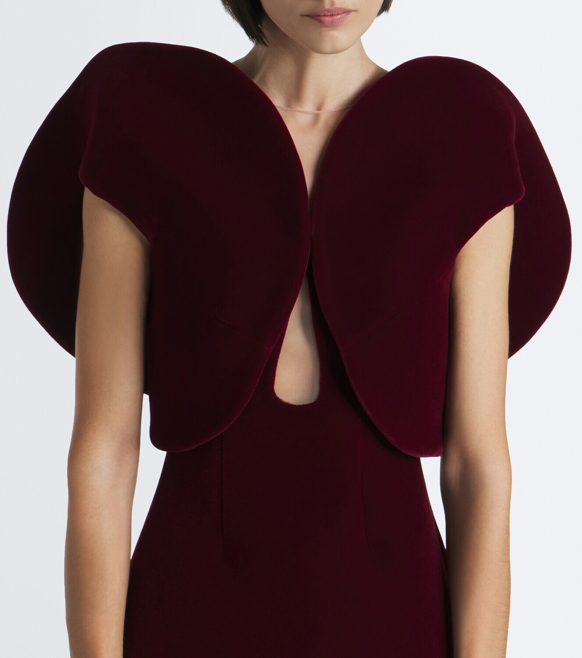 David Koma Velvet gown