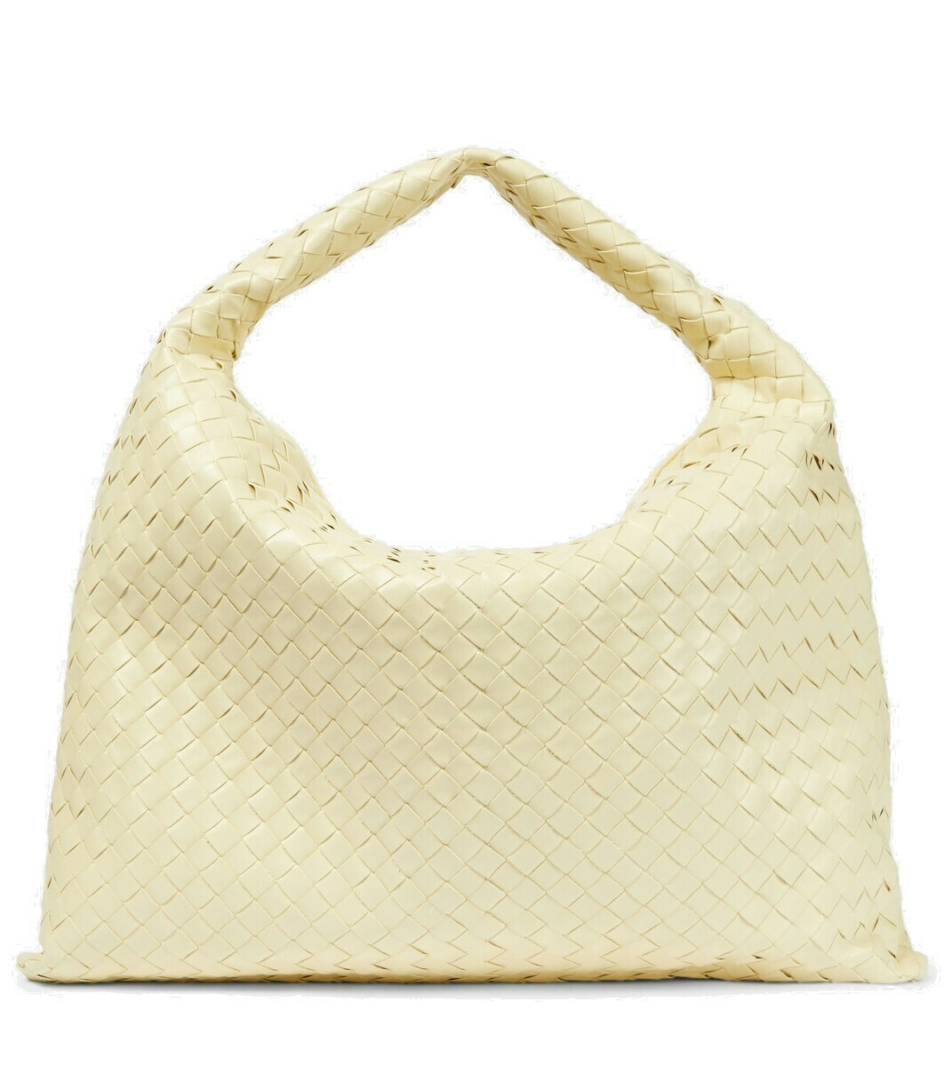 Bottega Veneta Hop Large Leather Tote Bag