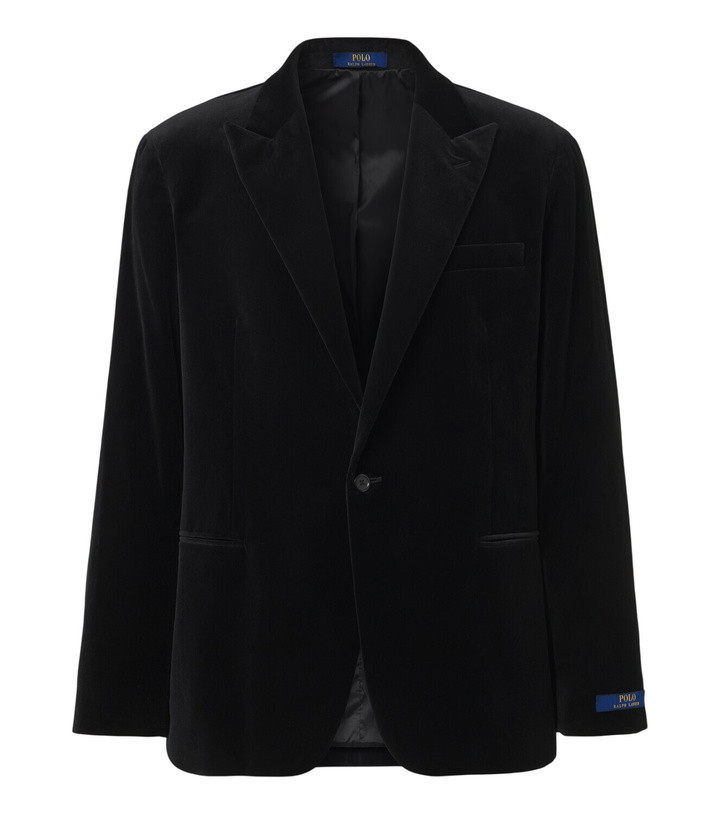 Photo: Polo Ralph Lauren Single-breasted velvet blazer