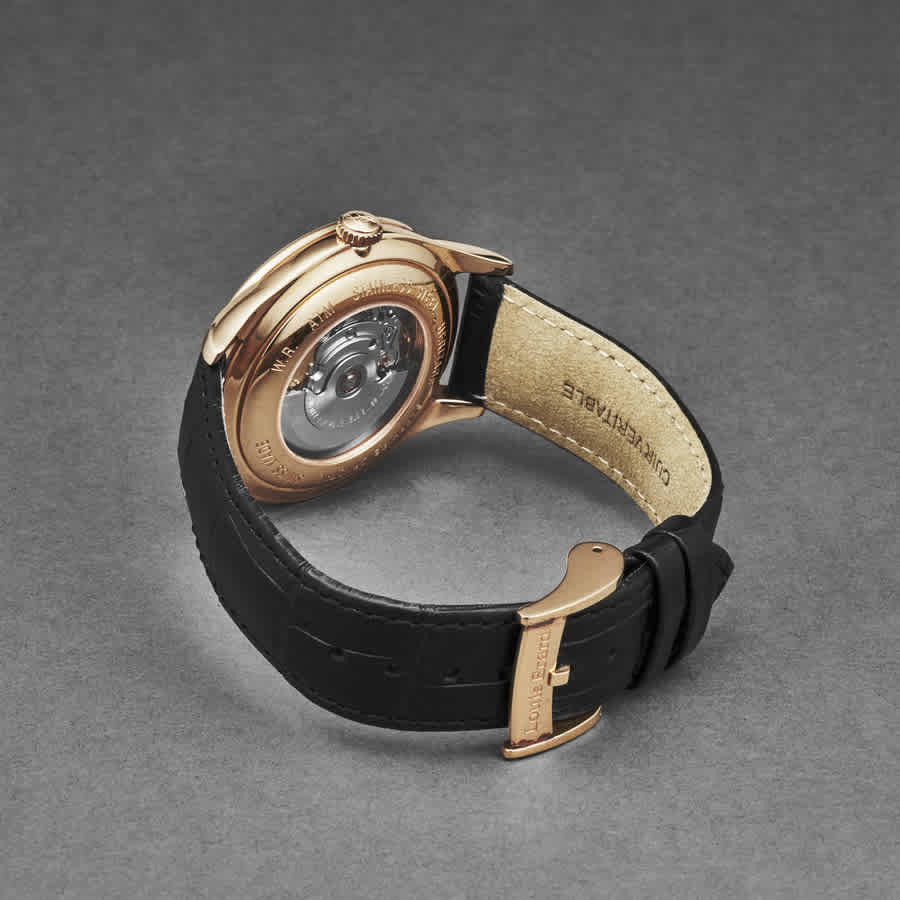Louis Erard Heritage Automatic Black Dial Mens Watch 69287PR12.BARC82