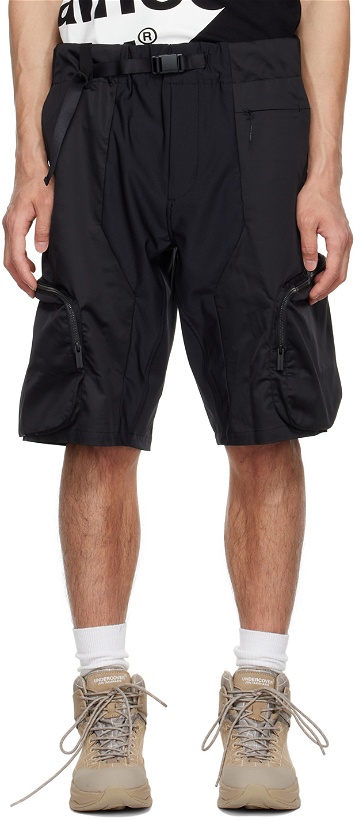 Photo: White Mountaineering Black Nylon Shorts