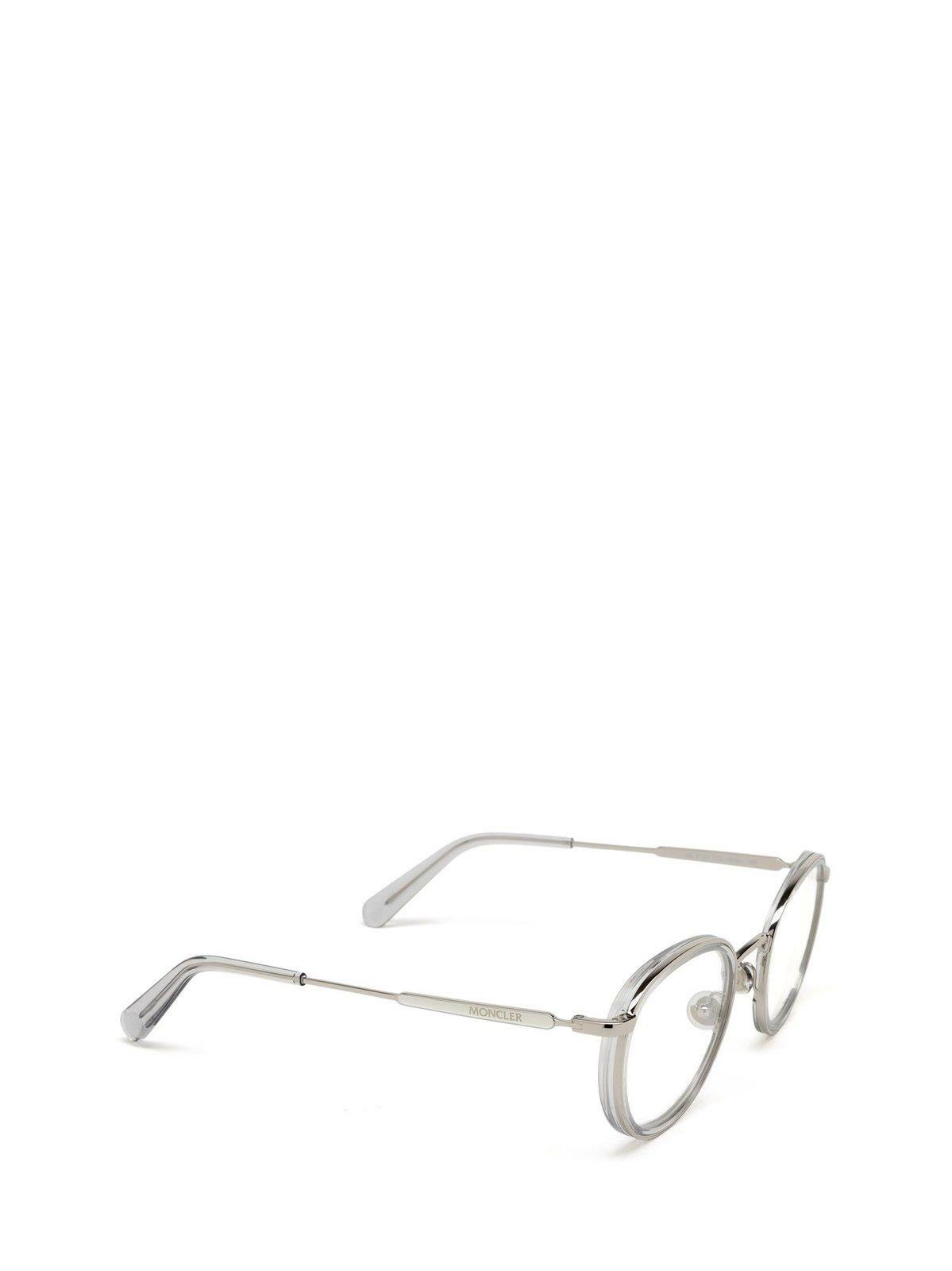 Moncle Frame Moncler Round Frame Glasses Moncler