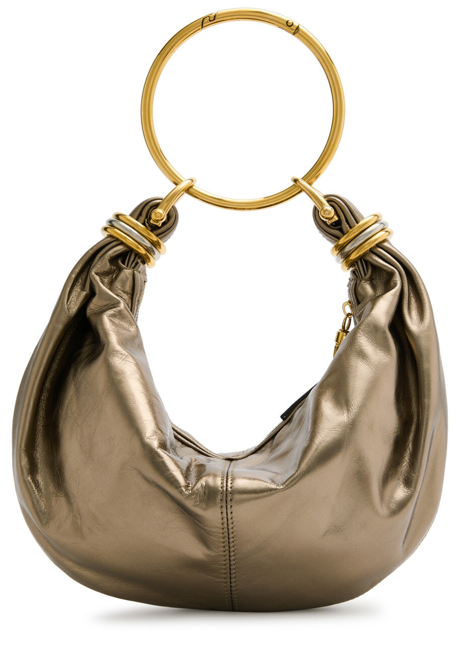 Chloe Bracelet Metallic-leather top Handle bag - Metallic Silver - One Size