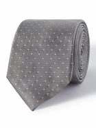 Lanvin - 7cm Polka-Dot Silk-Faille Tie