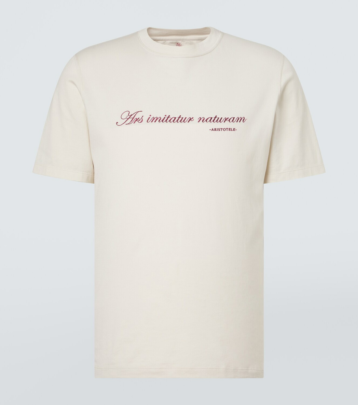 Brunello Cucinelli Printed cotton jersey T-shirt