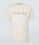 Brunello Cucinelli Printed cotton jersey T-shirt