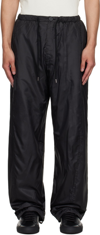 Photo: LE17SEPTEMBRE Black Curved Trousers