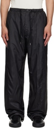 LE17SEPTEMBRE Black Curved Trousers