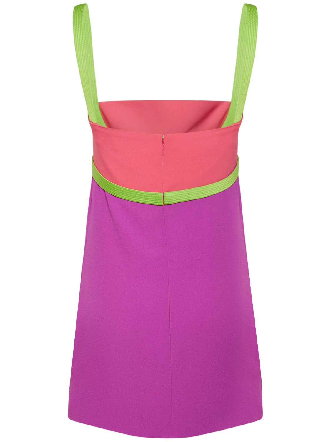 ワンピース VERSACE SS25 MINI DRESS ENVER SATIN (10189341A10194 1B000) VERSACE - Envers Satin Cut Out Mini Dress Versace