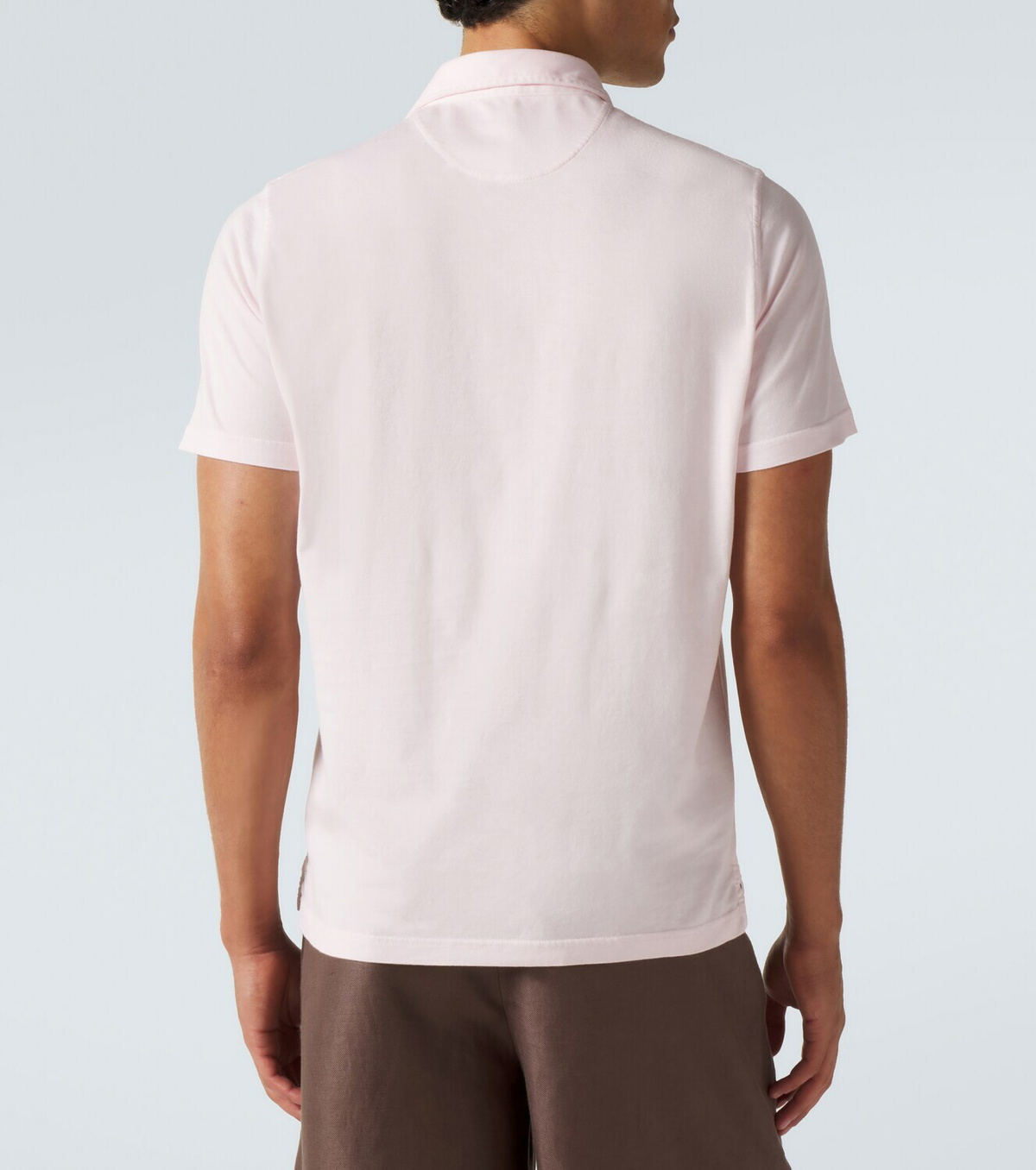 Fedeli Cotton jersey polo shirt