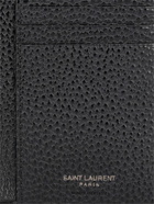 SAINT LAURENT - Tiny Cassandre Leather Card Wallet