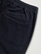 FOLK - Linen and Cotton-Blend Shorts - Blue - 1