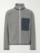 De Bonne Facture - Bookstore Cotton-Trimmed Virgin Wool Jacket - Green