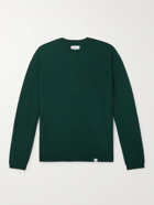 Norse Projects - Sigfred Mélange Wool Sweater - Green