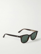 MONTBLANC EYEWEAR - Snowcap D-Frame Tortoiseshell Acetate Sunglasses