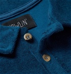 Howlin' - Mr Fantasy Cotton-Blend Terry Polo Shirt - Blue