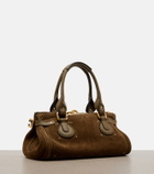 Chloé Paddington Medium suede shoulder bag