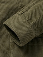 Portuguese Flannel - Labura Cotton-Corduroy Overshirt - Green