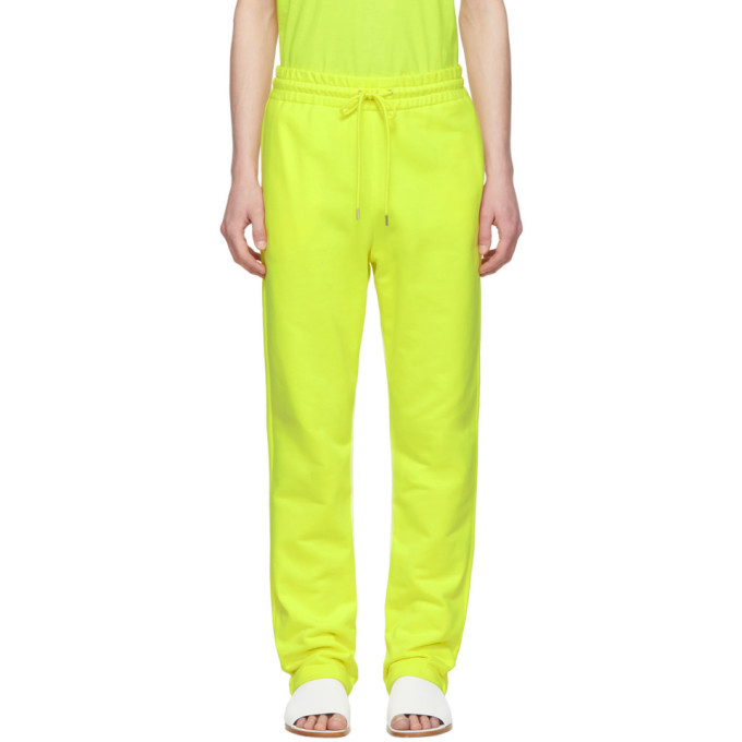 A-Plan-Application Yellow Terry Lounge Pants