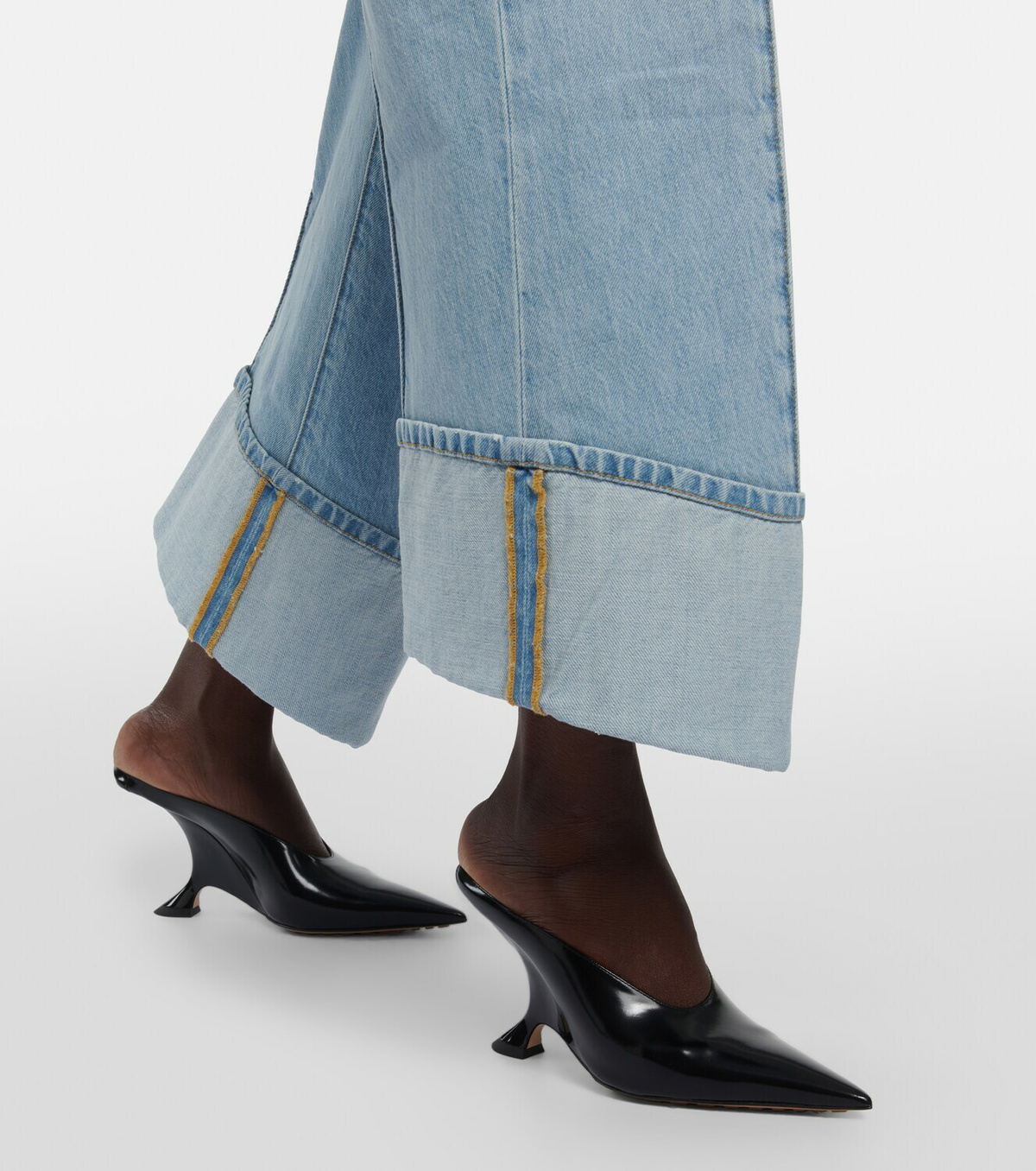 Bottega Veneta Rocket patent leather mules Bottega Veneta