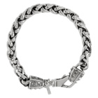 Emanuele Bicocchi Silver Espiga Chain Bracelet