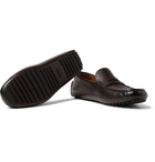 Hugo Boss - Leather Driving Shoes - Brown