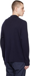 Paul Smith Navy Button Blazer