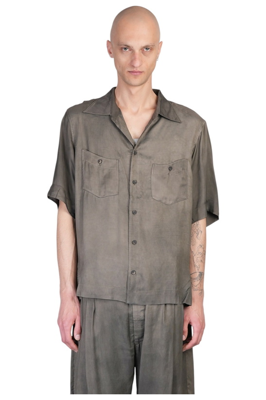 Photo: Ziggy Chen Shirt In Green Viscose