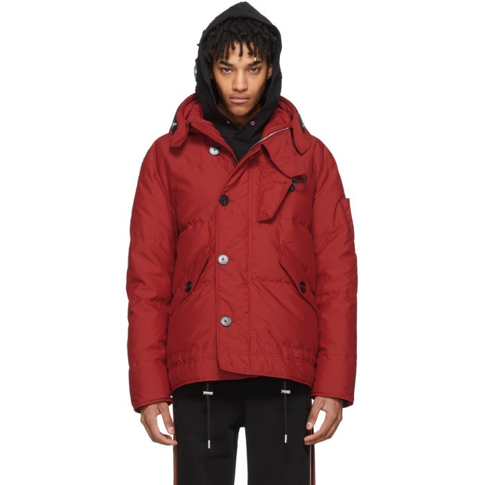 Photo: Givenchy Red Puffer Down Jacket