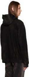 JiyongKim Black Sun-Bleached Hoodie