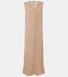 Joseph Linen-blend maxi dress