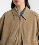 Citizens of Humanity Vivienne suede blouson jacket