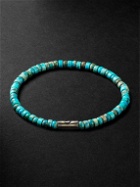 Luis Morais - Gold, Turquoise and Enamel Beaded Bracelet