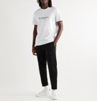 GIVENCHY - Slim-Fit Logo-Print Cotton-Jersey T-Shirt - White