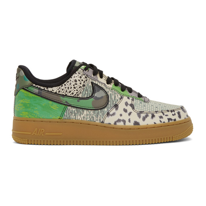 Photo: Nike Multicolor City Of Dreams Air Force 1 07 QS Sneakers