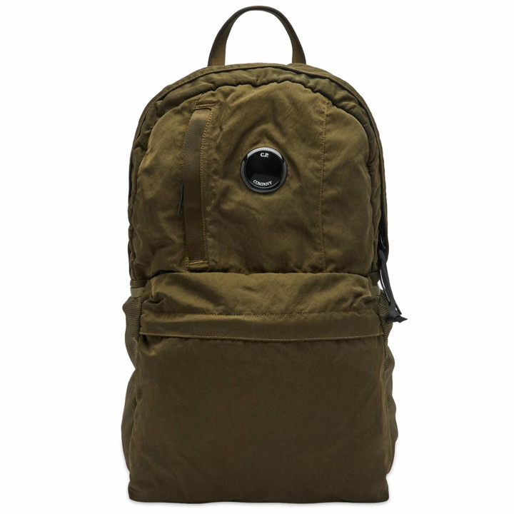 Photo: C.P. Company Men's Lens Backpack in Ivy Green