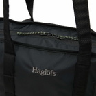 Haglöfs Men's Tight Tote Bag 25L in True Black/Magnetite 