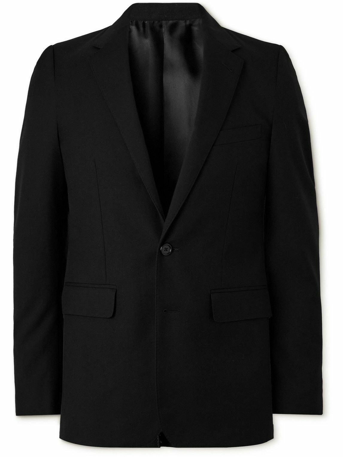 CELINE - Slim-Fit Wool-Twill Blazer - Black