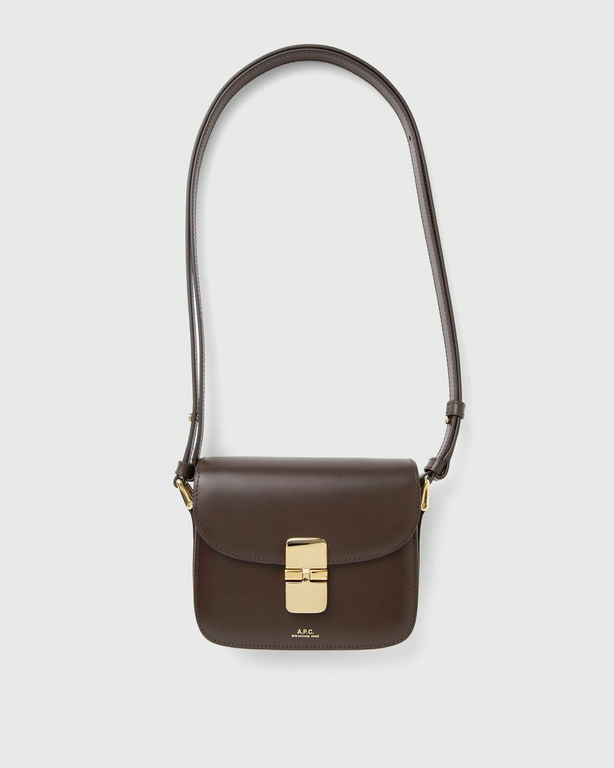 A.P.C. GRACE MINI HANDBAG Brown Women