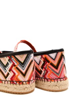 Missoni Lola Suede Espadrille Flats Multicoloured