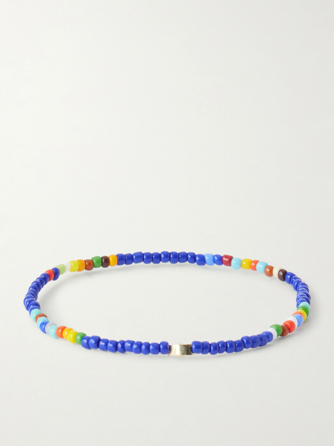 Luis Morais - 14-Karat Gold Beaded Bracelet